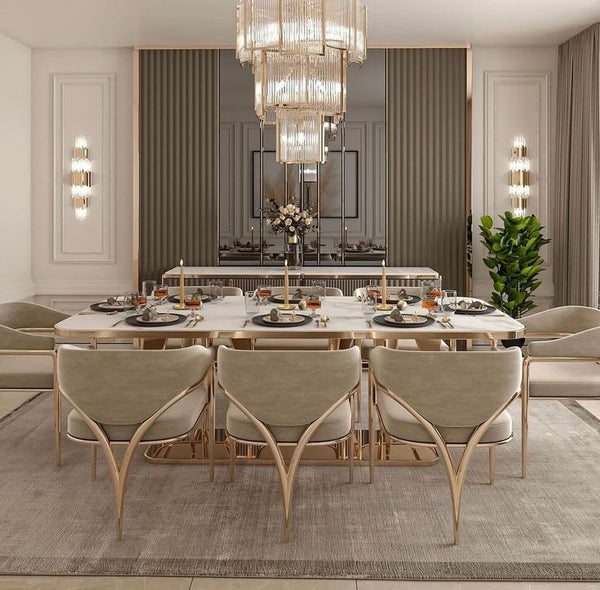 LUNA: Dining Table – 8 Seats